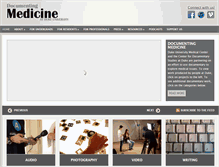 Tablet Screenshot of documentingmedicine.com